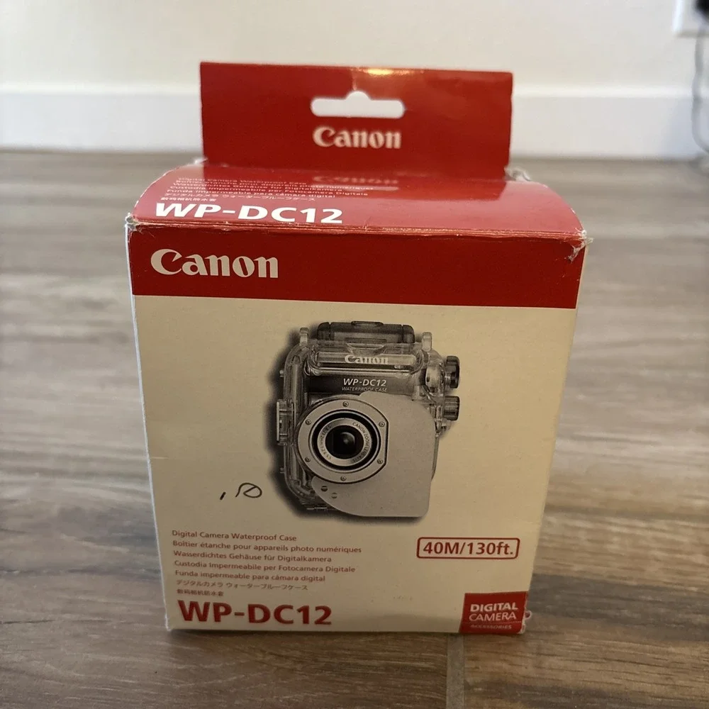 Canon WP-DC9‎ Waterproof Camera Case Used